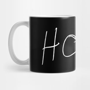 Hope - Rob Benedict Handwriting - white font Mug